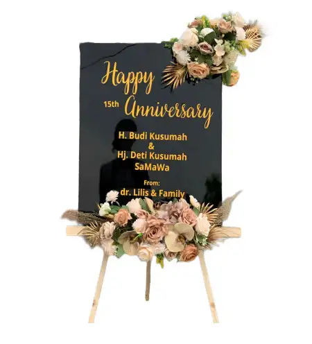 Papan Bunga Akrilik Lemah Wungkuk